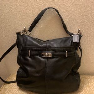 Coach Chelsea Hobo Black Bag 17816